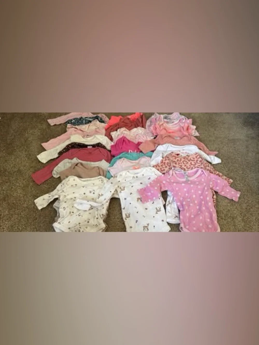 0-3 month baby girl clothing